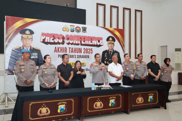 Polrestabes Surabaya Tuntaskan 600 Laporan Curanmor