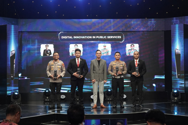 Terus Berinovasi, Polresta Sidoarjo Terima 4 Piala Penghargaan Digital Innovation Awards 2026