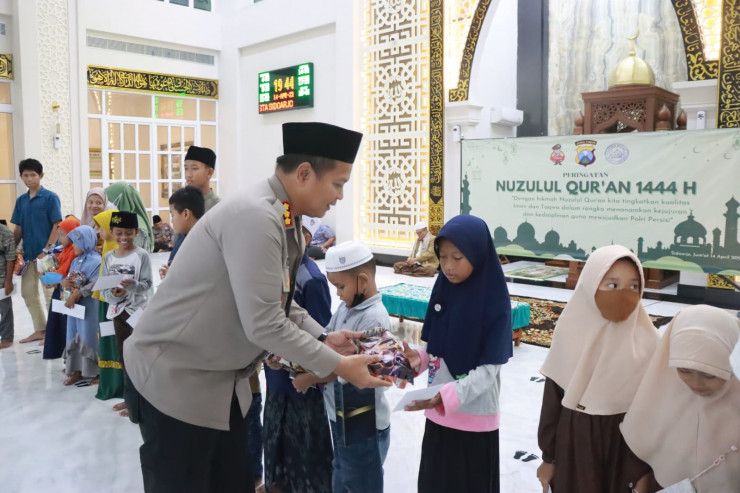 Polresta Sidoarjo Gelar Peringatan Nuzulul Quran