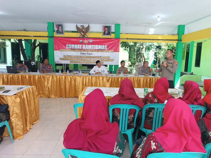 Curhat Kamtibmas di Desa Pepe Sedati, Polresta Sidoarjo Serap Aspirasi Warga untuk Wujudkan Situasi Kondusif