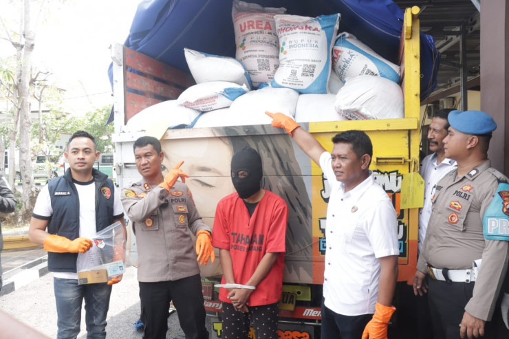 Polres Sampang Berhasil Gagalkan Penyelundupan Pupuk Bersubsidi 9,6 Ton Ke Madiun
