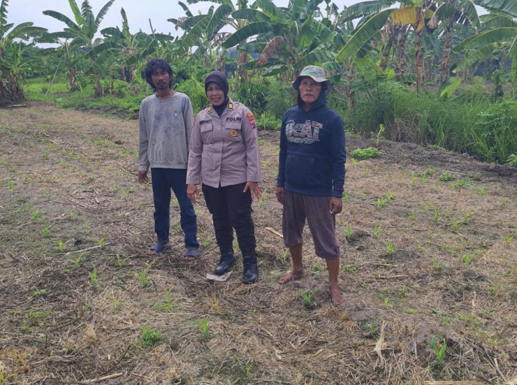 Polsek Gedangan Masifkan Pendampingan Ketahanan Pangan