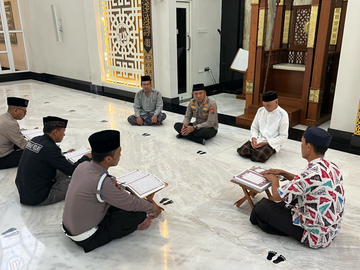 Kapolresta Sidoarjo Harap Anggotanya Semangat Tadarus Al Qur'an