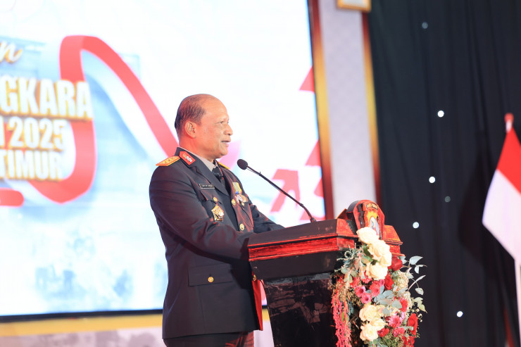 Peringati Hari Bhayangkara ke -79 Kapolda Jatim Minta Anggota Tingkatkan Pelayanan Publik