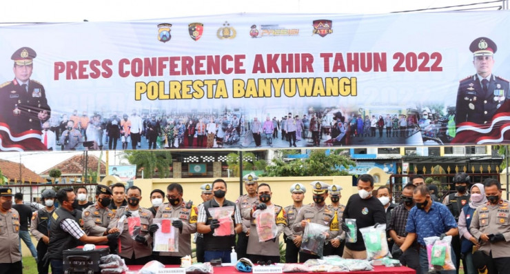 Polresta Banyuwangi Berhasil Gagalkan Peredaran Uang Palsu Senilai 500 Juta Rupiah