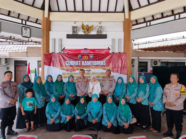 Curhat Kamtibmas Polresta Sidoarjo, Serap Aspirasi Warga Desa Ketegan