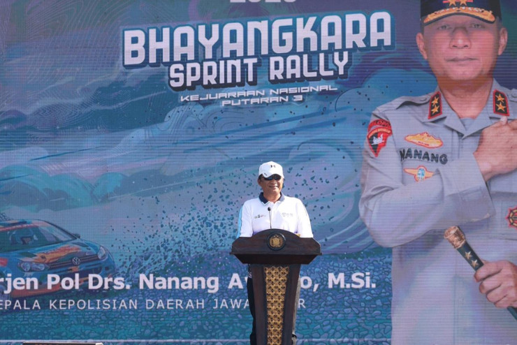 Kapolda Jatim Buka Kejurnas Bhayangkara Sprint Rally 2026, Dorong Sportivitas dan Ekonomi Pasuruan