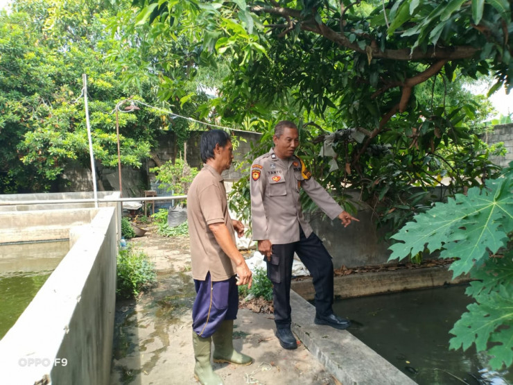 Bhabinkamtibmas Desa Kenongo Bersama Warga Bahas Pengembangan Swasembada Pangan Mandiri