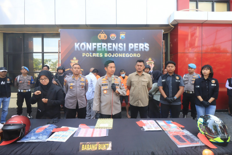 Respon Cepat Polres Bojonegoro Berhasil Ungkap Jaringan Peredaran Uang Palsu, 4 Tersangka Diamankan