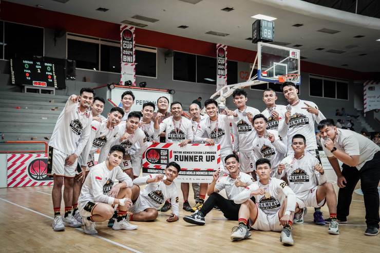 Tim Semeru Polda Jatim Jadi Runner Up Basketball Kapolri Cup 2024