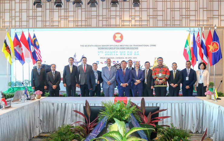 Delegasi Polri Hadiri Pertemuan ASEAN SOMTC Working Group on Arms Smuggling di Kamboja