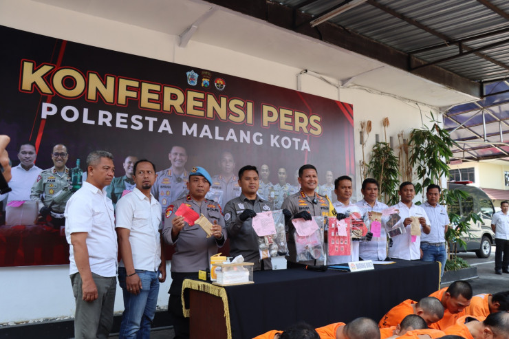 Polresta Malang Kota Ungkap Peredaran Narkoba Berhasil Amankan 26 Tersangka