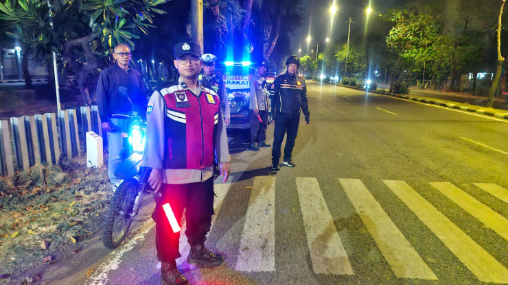 Antisipasi Balap Liar, Polsek Buduran Masifkan Patroli Malam