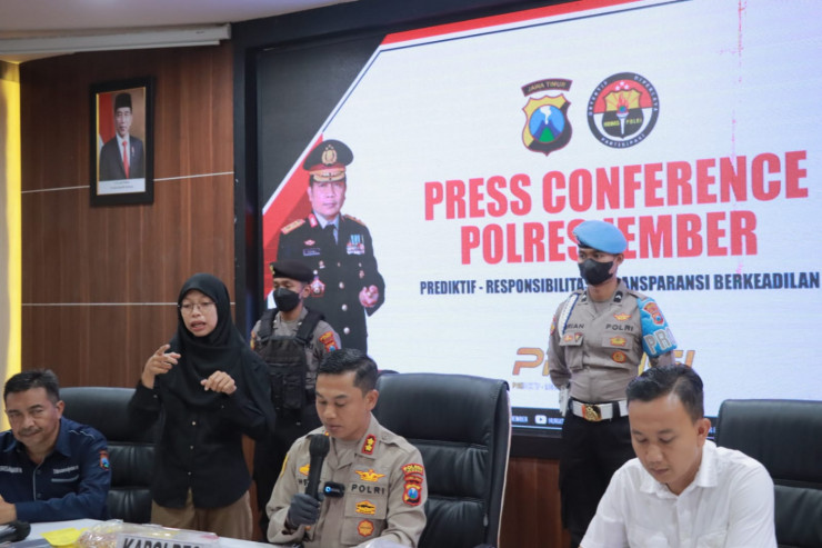 Gerak Cepat Polres Jember Berhasil Amankan Terduga Pelaku Perampokan Emas 2 kg