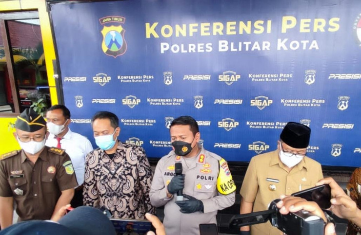 Jelang Nataru Polres Blitar Kota Berhasil Ungkap 10 Kasus Narkoba
